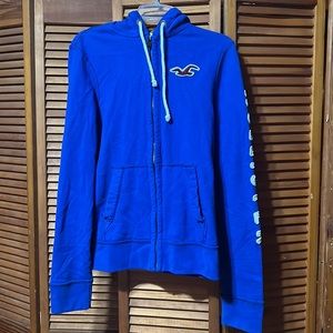 Hollister zip up hoodie